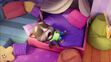 Talking Tom snoring in My Talking Tom Friends