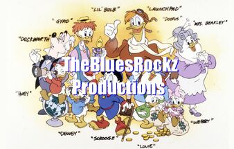 TheBluesRockz Productions Logo