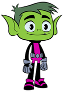 Beast Boy as Potty