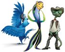 Oscar (Shark Tale), Blu and Rango