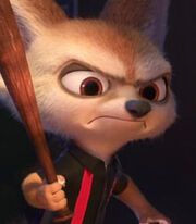 Finnick in Zootopia