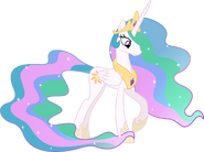 Princess Celestia as Applejack