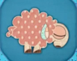 Patchwork Sheep Sleeping