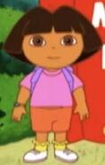 and Dora as Lobsters