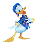 Donald Duck as The Secretary Bird