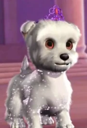 Lily the White Terrier