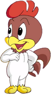 Foghorn leghorn as Hei-Hei