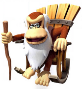 Cranky Kong in Donkey Kong Country Returns