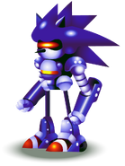 Mecha Sonic as Sebulba