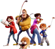 The Mitchell family Render