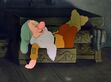 Bashful slumbers in a drawer