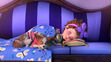 Nancy Clancy was sleeping in the couch