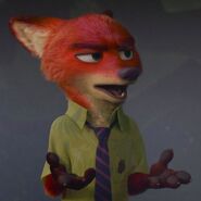 Nick Wilde as Shark Puppet