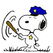 Officer Snoopy.