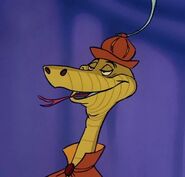 Sir Hiss as Kaa