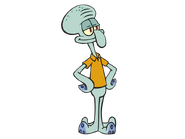 Squidward as Rodney