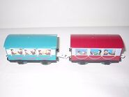 Tomy/Trackmaster Connor and Caitlin's Coaches