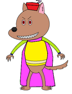 Captain Crocodile (Squirrelly Hood)