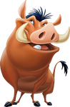 Pumbaa as Scott