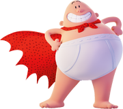 Captain underpants movie character