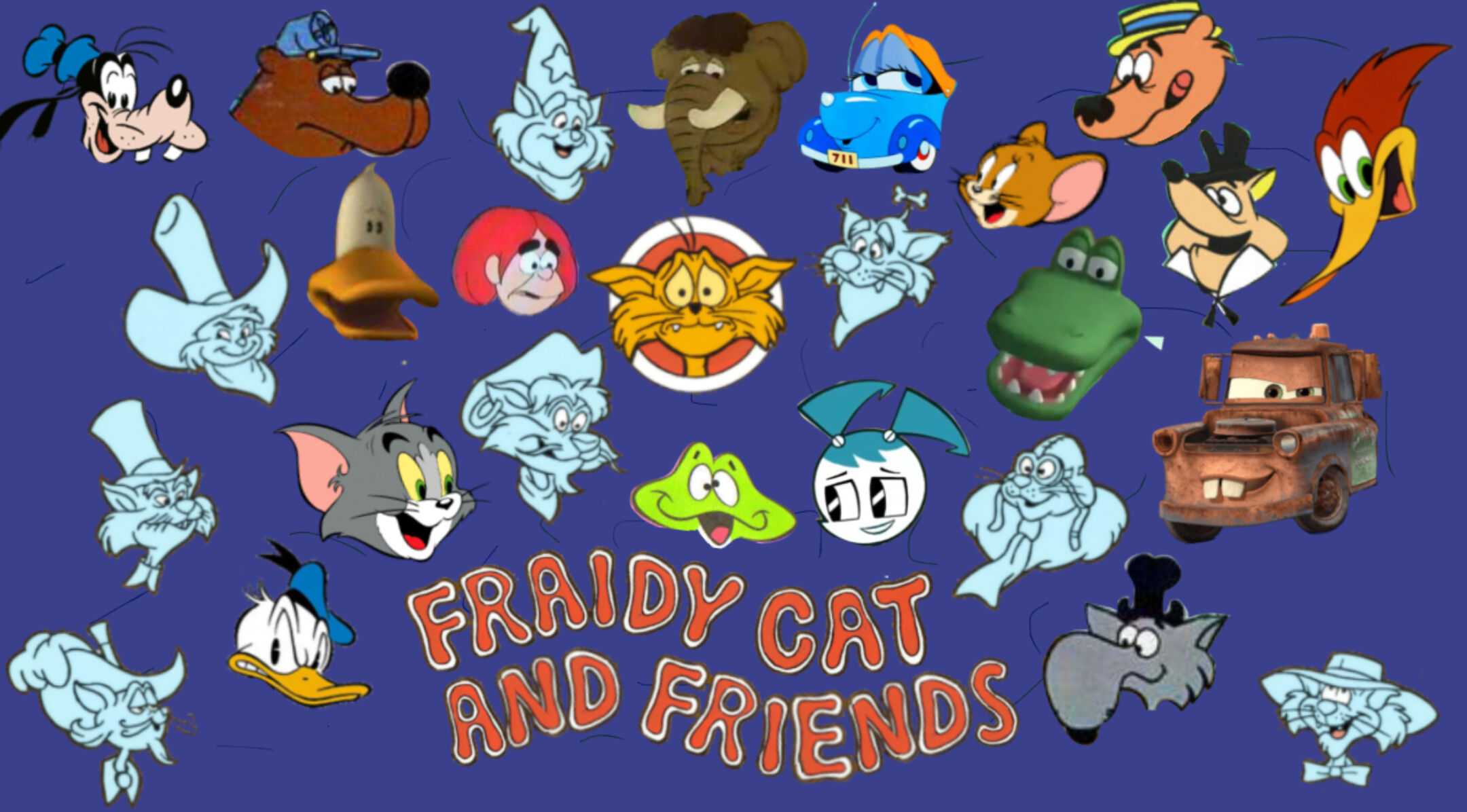 FRAIDY CAT 1975 ANIMATED FILM SERIES COLLECTION DVD RARE HTF BRENTWOOD EX  COND