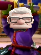 Old Carl Fredricksen as Real Velo