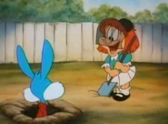 Elmyra plays funeral with Buster