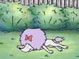 Cleo (Clifford The Big Red Dog) was sleeping in Cleo's Valentine Surprise