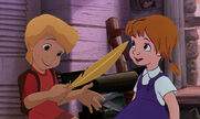 Cody (The Rescuers) (with Penny (The Rescuers) as an extra) as Chip (Human)