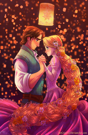 Flynn and Rapunzel