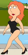 Lois black swimsuit
