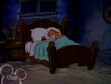 Winnie The Pooh was sleeping in the bed with the balloon in Balloonatics