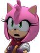 Amy Rose in a White Background
