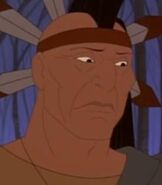 Chief Powhatan in Pocahontas 2 Journey to a New World