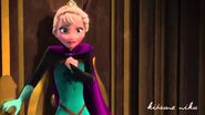 Elsa runs out of coronation
