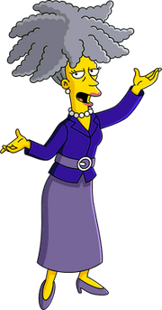 The Simpsons Dame Judith Underdunk