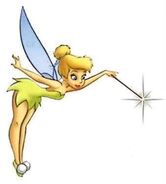 Tinker Bell as Esmeralda