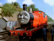 James the Red Engine as Azul