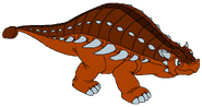 Ken as an Euoplocephalus