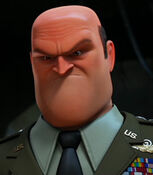 General Shanker as Blob