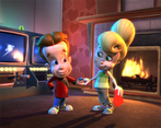 Jimmy Neutron and Cindy Vortex