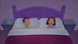 Pearl Pinkerton and her husband are sleeping