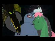 Ursula, Maleficent Dragon and Elliott