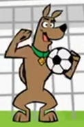 Scooby doo throw a soccer 2