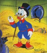 Scrooge McDuck as TV News Reporter