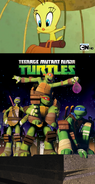 Tweety Bird Loves Teenage Mutant Ninja Turtles (2012)
