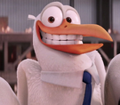 Junior the Stork as Harry and Bug Friend