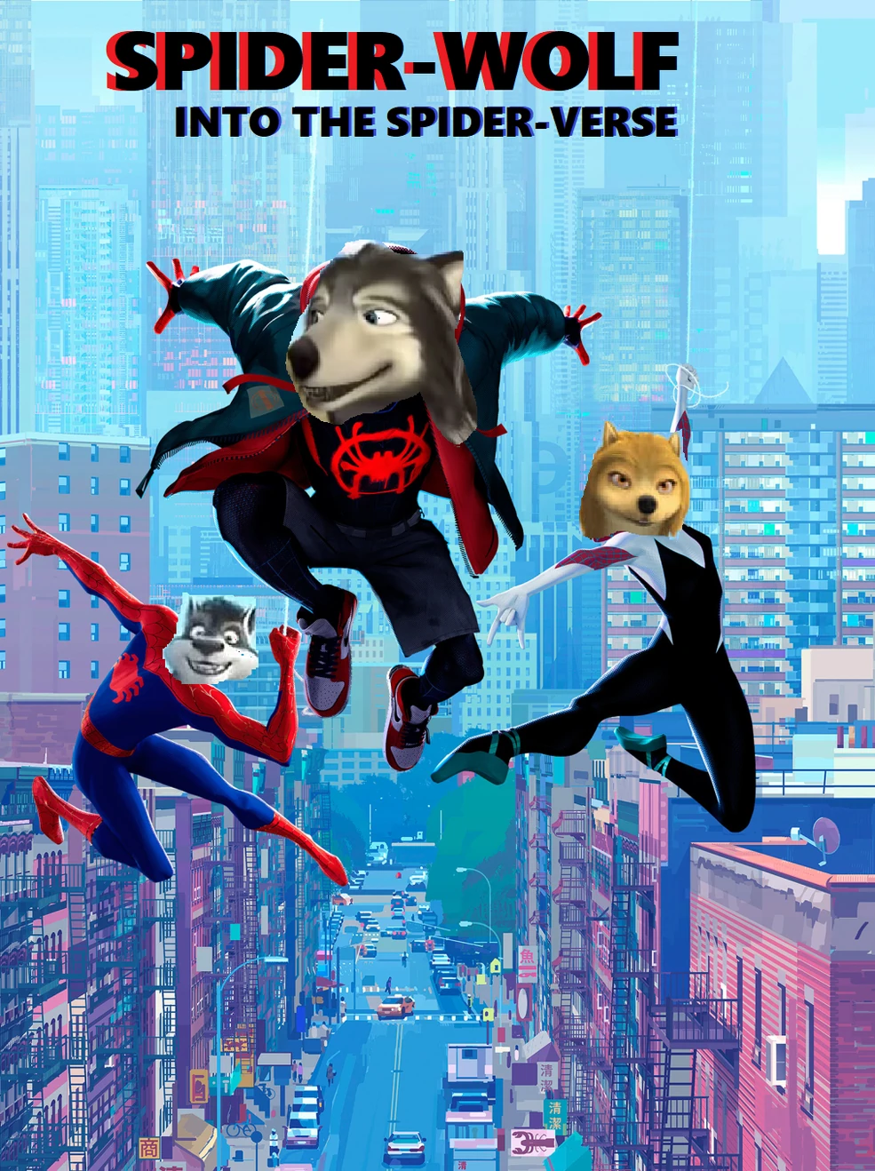 Spider-Wolf: Into the Spider-Verse | The Parody Wiki | Fandom, image size:985x1318