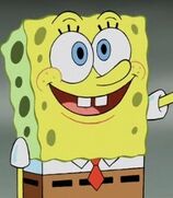 SpongeBob SquarePants as Mr. Weenie