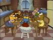The Muppet Babies eating cereal for breakfast